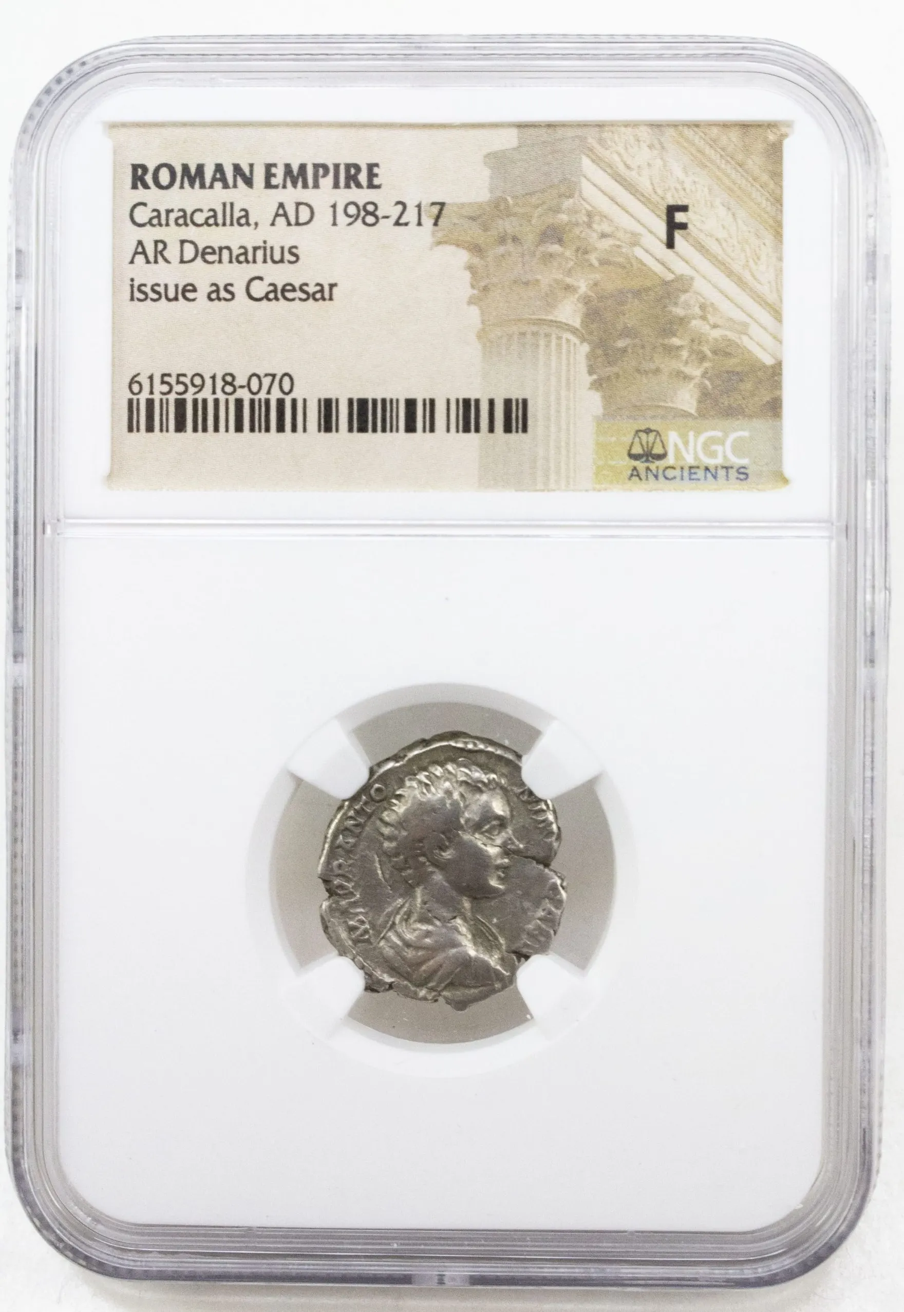 Roman Silver of Caracalla, AD 198–217