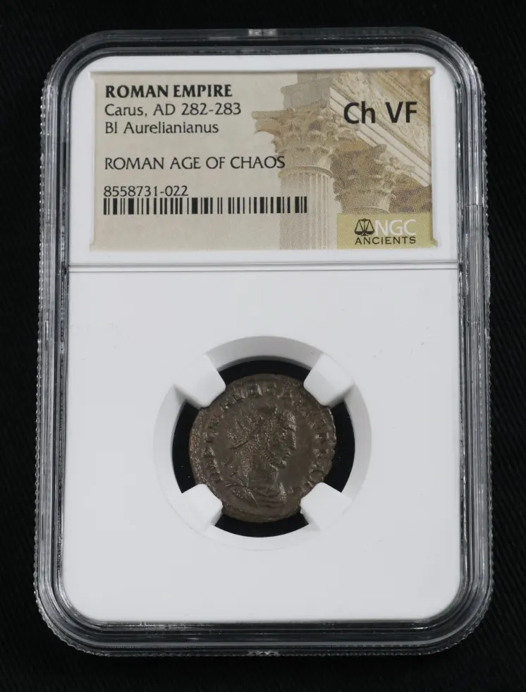 Roman Bronze of Carus, AD 282–283