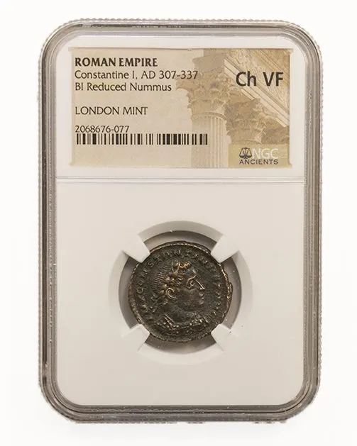 Roman Æ3 (bronze) of Constantine the Great, AD 307–337