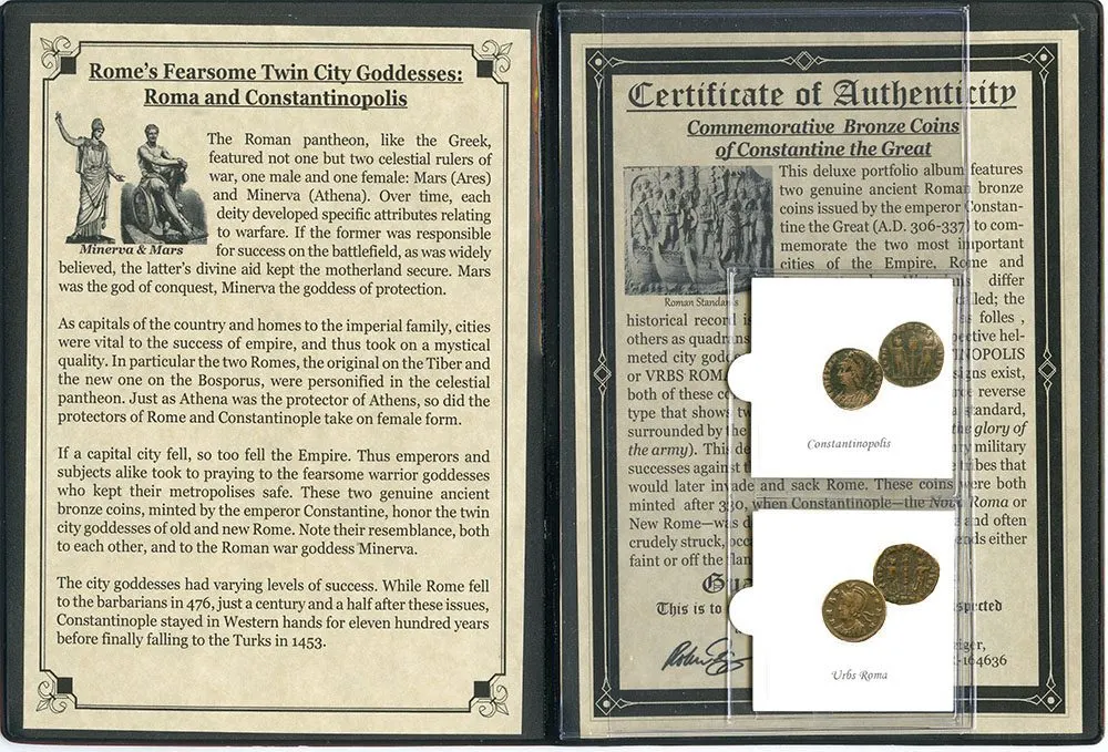 Roman Æ3 (bronze) of Constantinopolis Commemorative