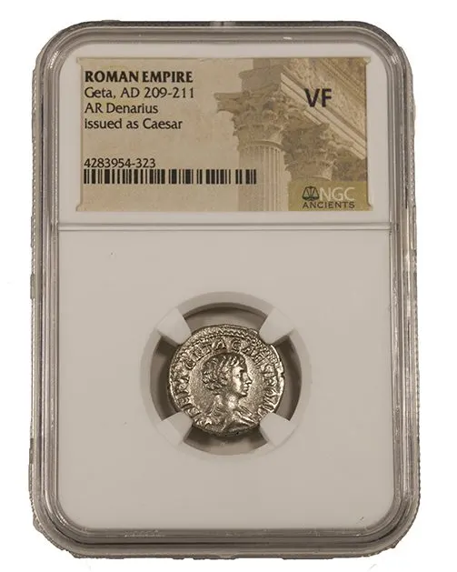 Roman Silver of Geta, AD 209–211 — photo 1 of 1