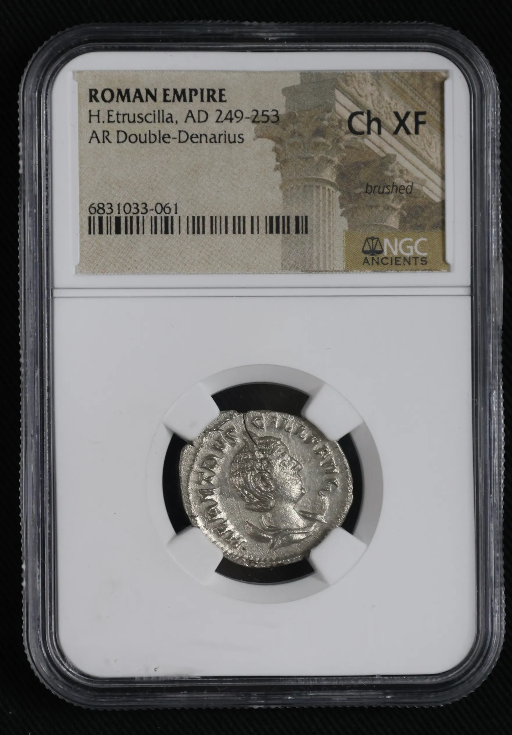 Roman Antoninianus of Herennia Etruscilla, AD 249–251