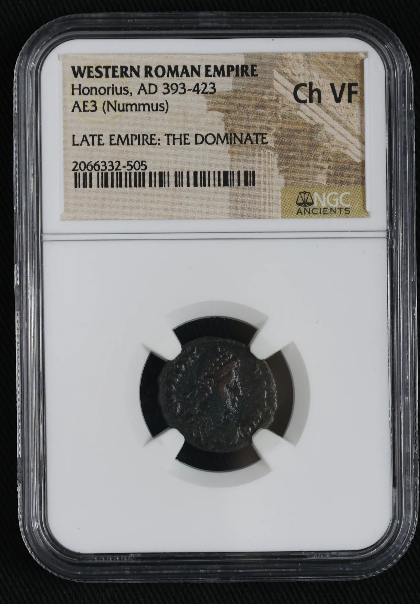 Roman Bronze of Honorius, AD 393–423 — photo 1 of 1