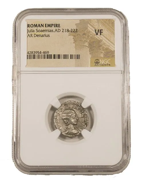 Roman Silver of Julia Soaemias, AD 218–222