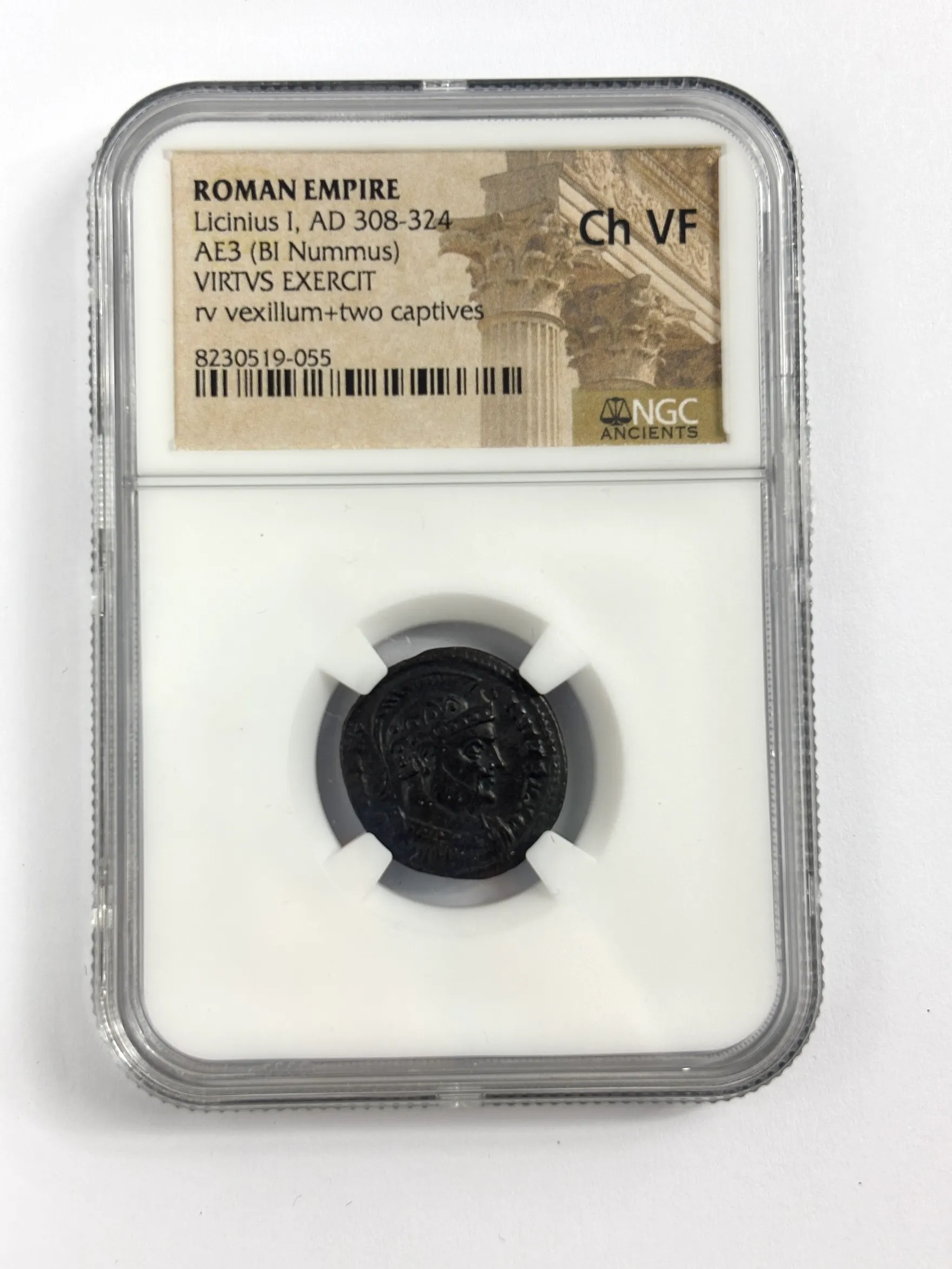 Roman Æ2 (bronze) of Licinius I, AD 308–324