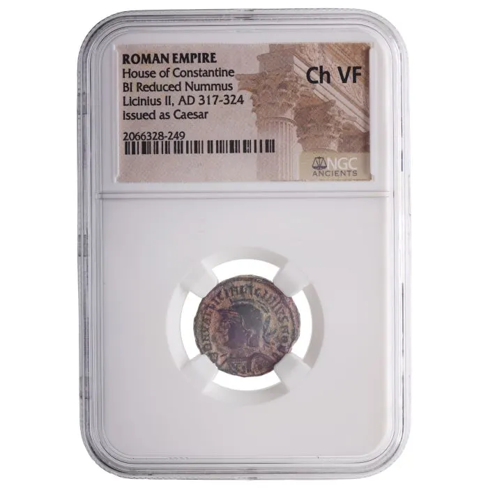 Roman Bronze of Licinius II, AD 317–324 — photo 1 of 1