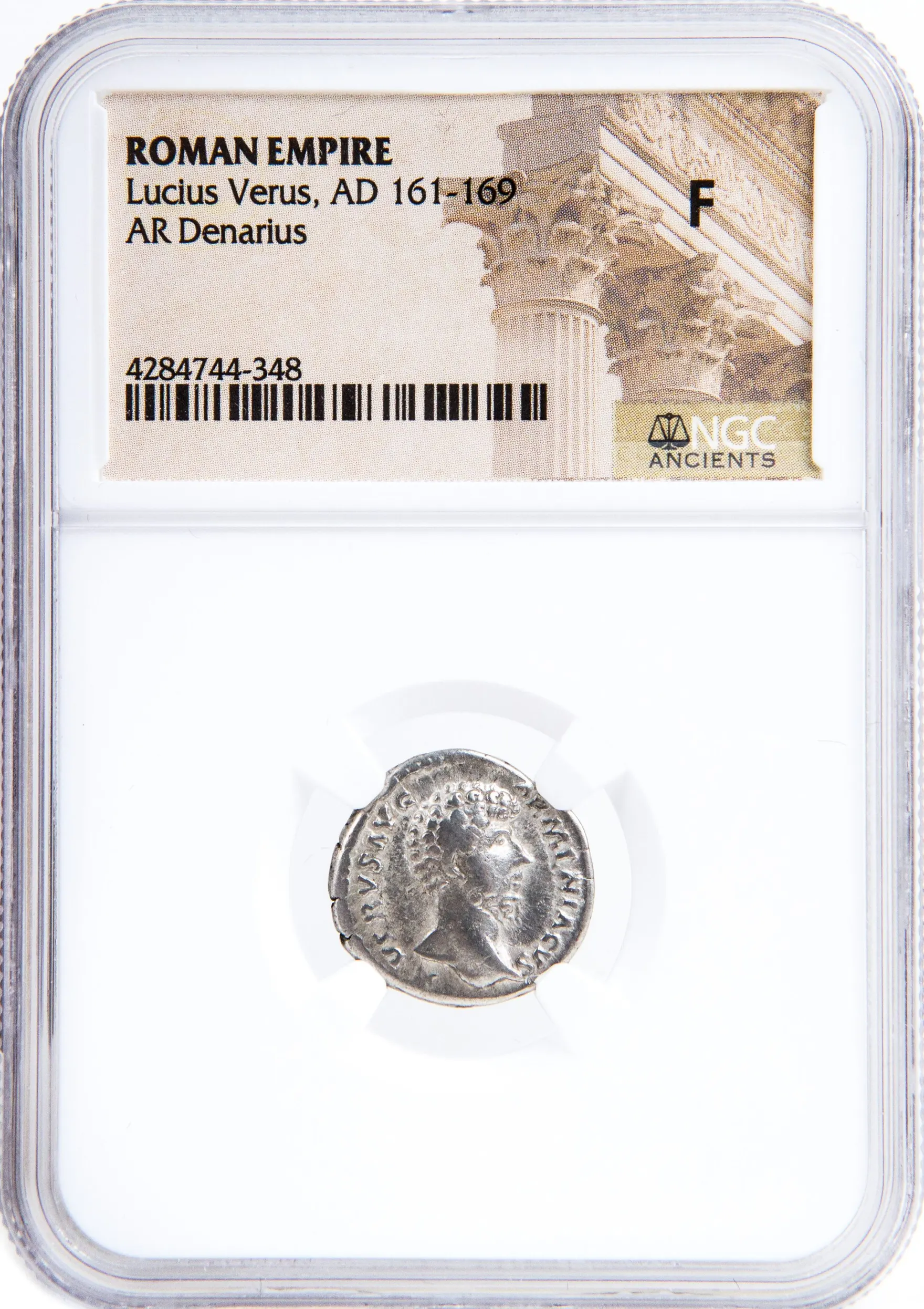 Roman Silver of Lucius Verus, AD 161–169 — photo 1 of 1