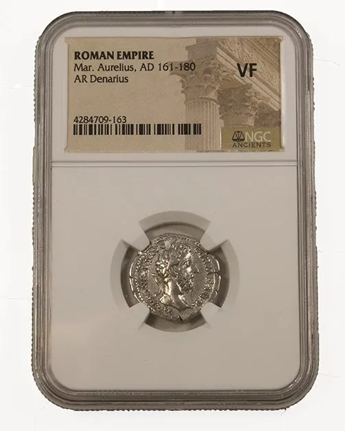 Roman Silver of Marcus Aurelius, AD 161–180