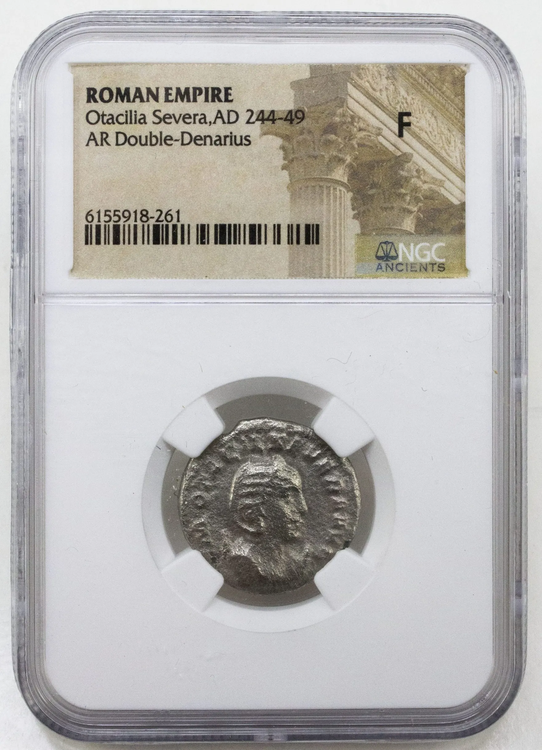 Roman Silver of Otacilia Severa, AD 244–249 — photo 1 of 1
