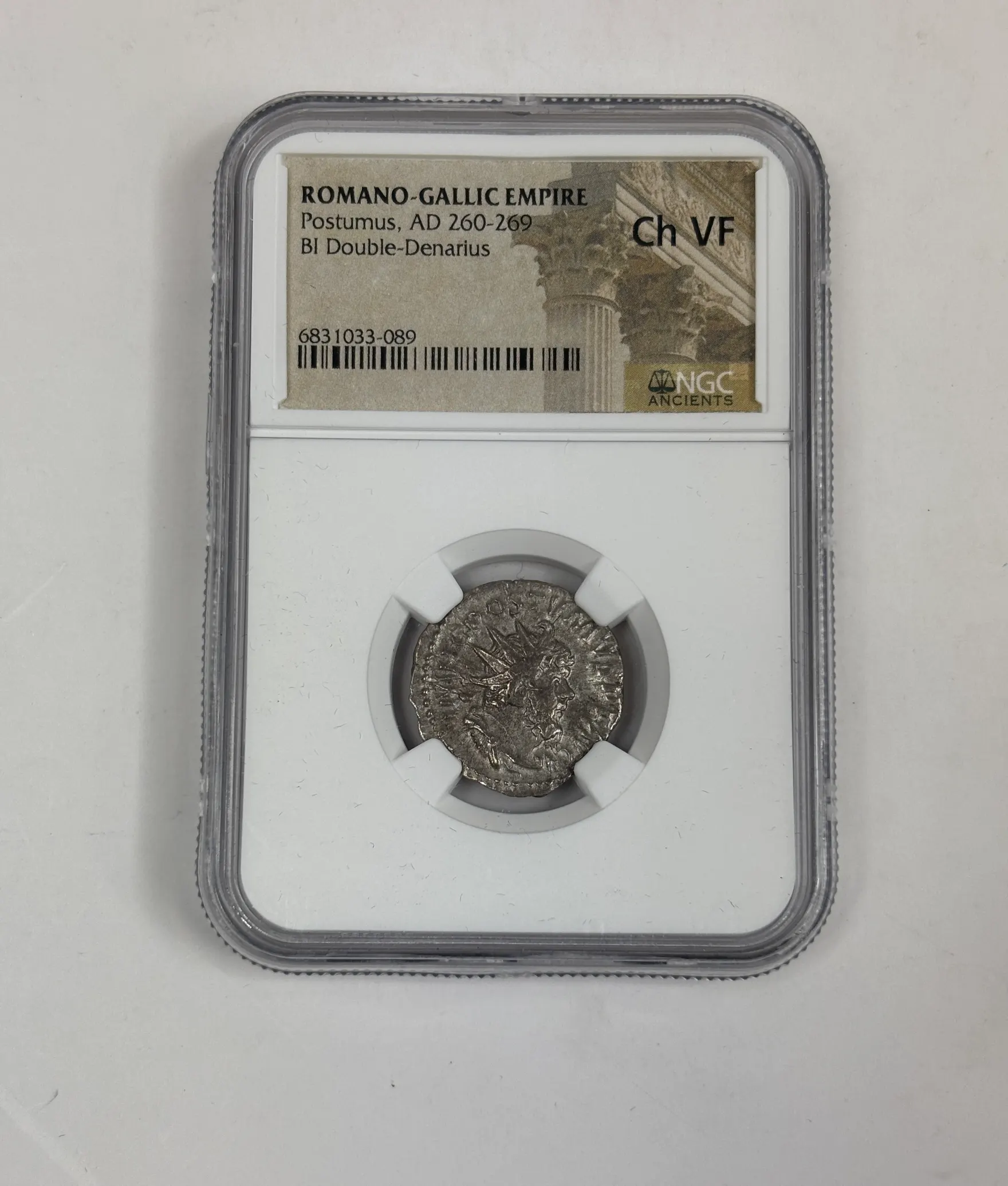Roman Silver of Postumus, AD 260–269 — photo 1 of 1