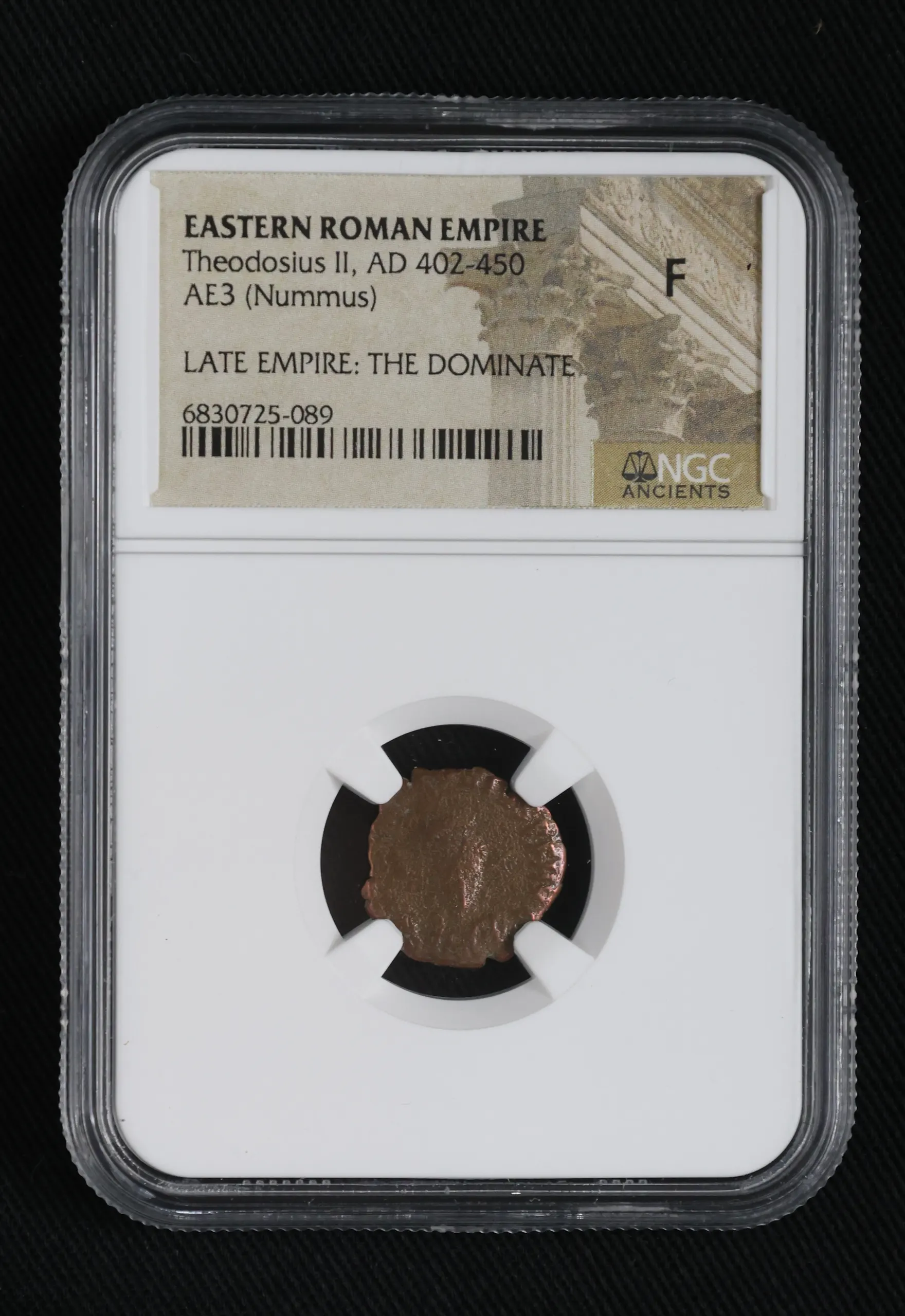 Roman Æ2 (bronze) of Theodosius I, AD 379–395