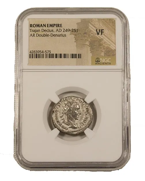Roman Silver of Trajan Decius, AD 249–251