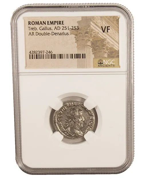 Roman Silver of Trebonianus Gallus, AD 251–253 — photo 1 of 1
