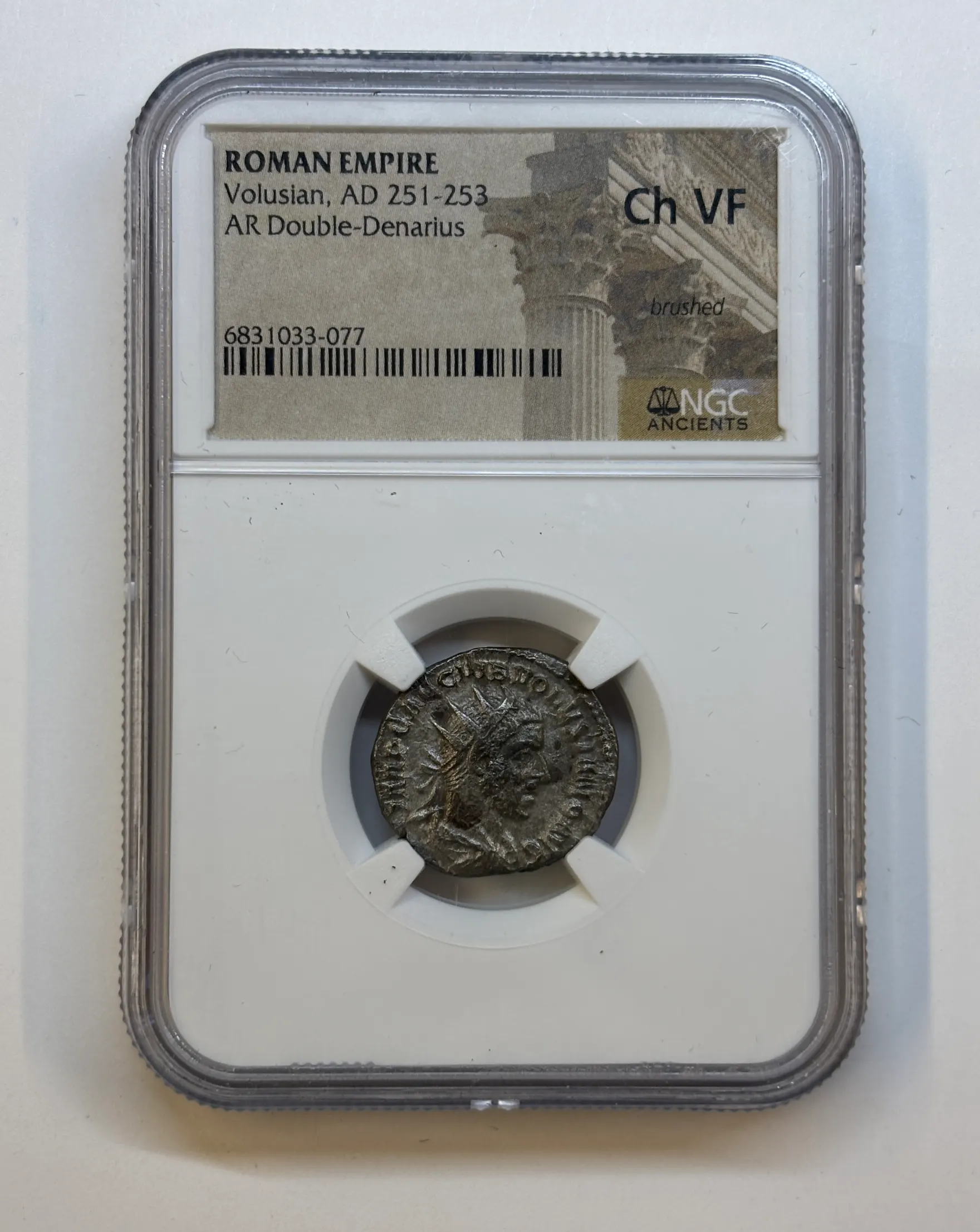 Roman Silver of Volusian, AD 251–253 — photo 1 of 1