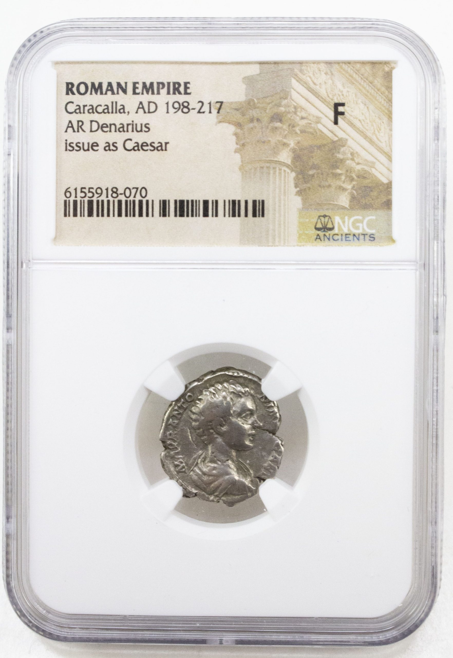 Roman Silver of Caracalla, AD 198–217