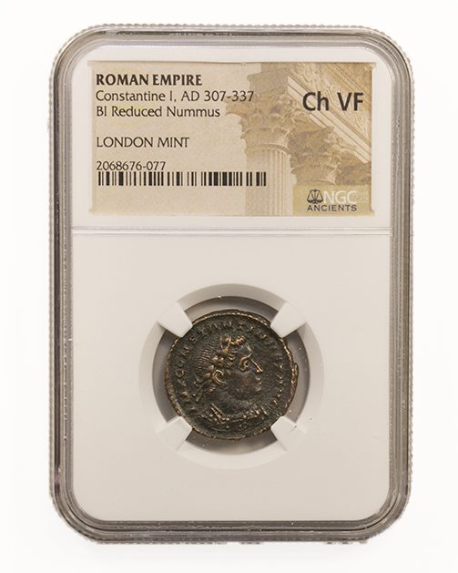 Roman Æ3 (bronze) of Constantine the Great, AD 307–337
