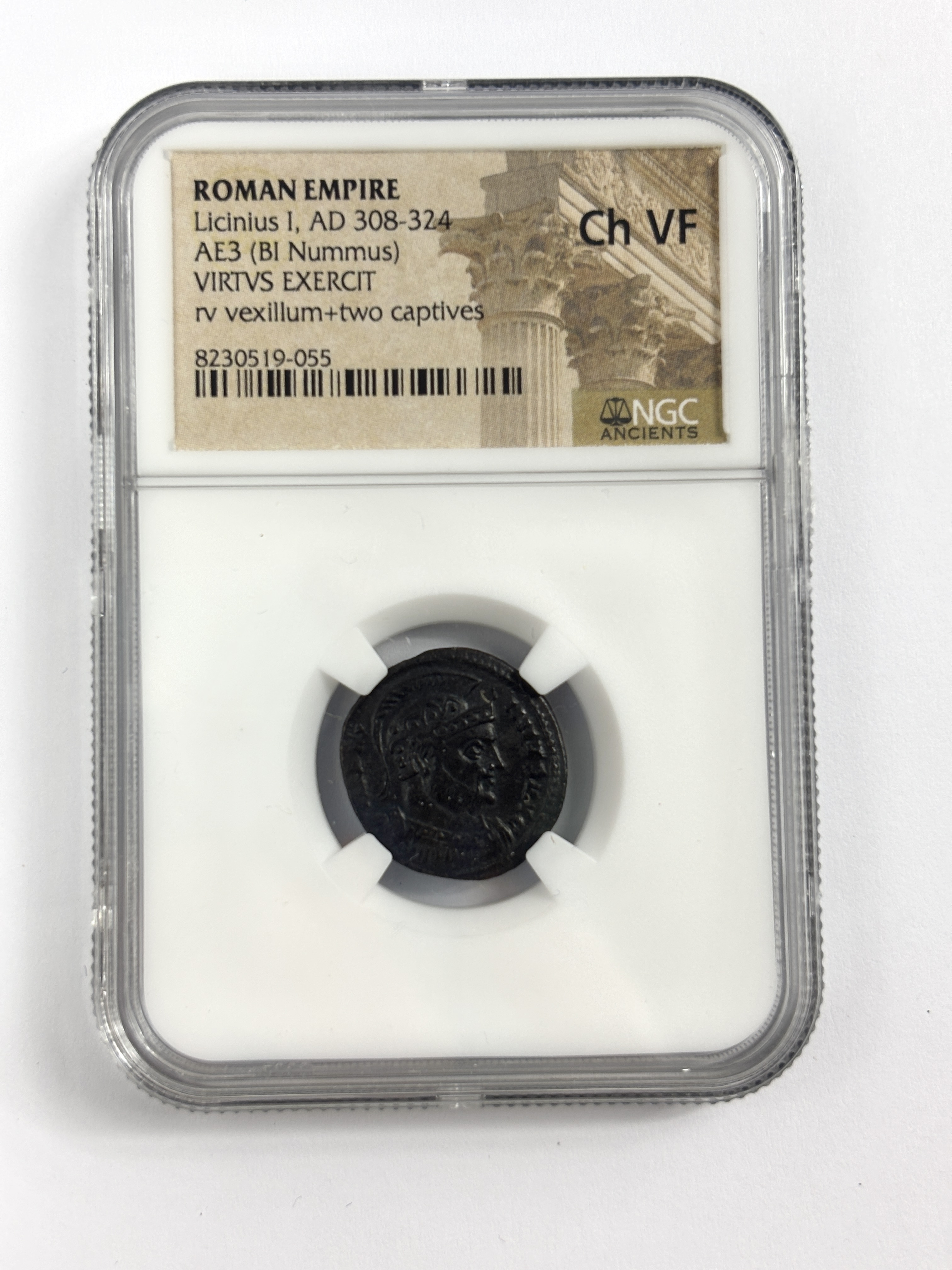 Roman Æ2 (bronze) of Licinius I, AD 308–324